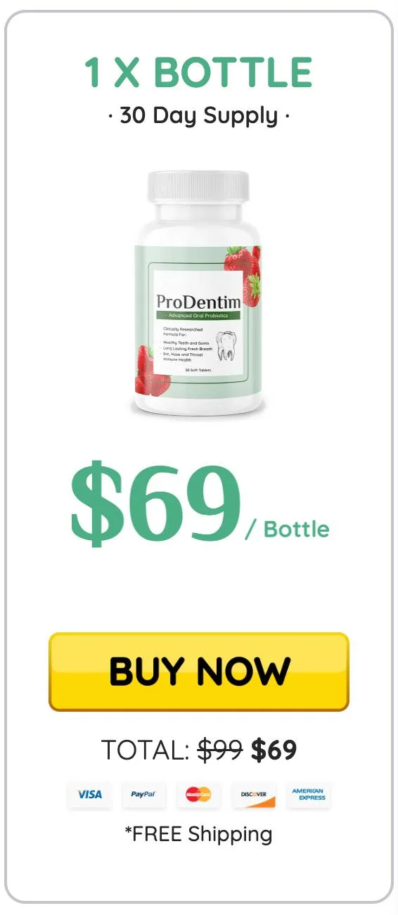 ProDentim Buy 1 Bottle